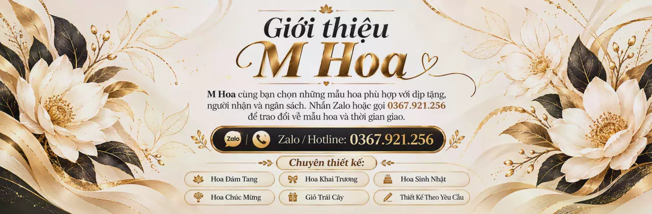 Ảnh bìa Shop hoa tươi Xã Phan Ngọc Hiển Cà Mau - Gửi lời chúc bằng sắc hoa
